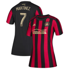 Load image into Gallery viewer, 7-Josef Martinez Atlanta United FC Women&#39;s 2019 Star and Stripes Replica Player Jersey – Red