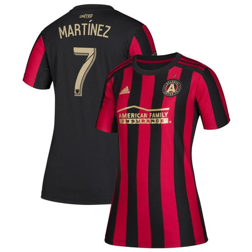 7-Josef Martinez Atlanta United FC Women's 2019 Star and Stripes Replica Player Jersey – Red
