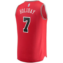 Load image into Gallery viewer, 7-Justin Holiday Chicago Bulls Jersey Red - Icon Edition