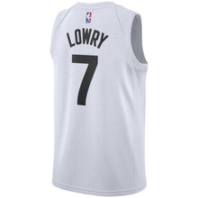 Load image into Gallery viewer, 7-Kyle Lowry Toronto Raptors 2018-19 Swingman Jersey – City Edition – White