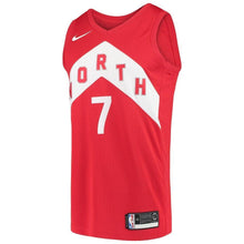 Load image into Gallery viewer, 7-Kyle Lowry Toronto Raptors 2018-19 Swingman Jersey – Earned Edition – Red