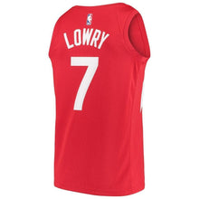 Load image into Gallery viewer, 7-Kyle Lowry Toronto Raptors 2018-19 Swingman Jersey – Earned Edition – Red