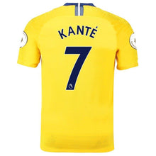 Load image into Gallery viewer, 7-N&#39;Golo Kanté Chelsea 2018-19 Away Vapor Match Player Jersey – Yellow