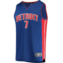 Load image into Gallery viewer, 7-Stanley Johnson Detroit Pistons Jersey - Icon Edition – Blue