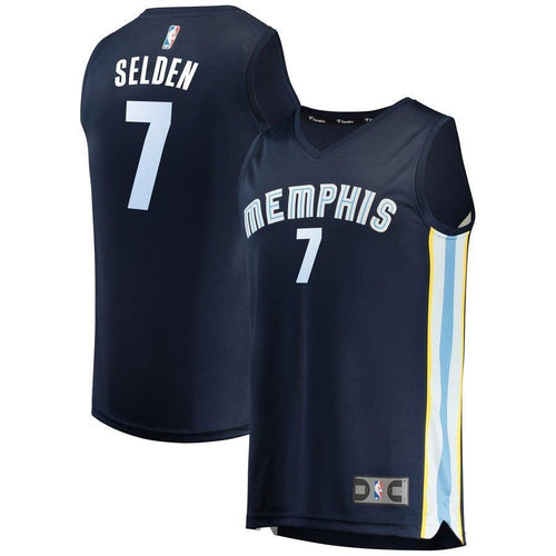 7-Wayne Selden Memphis Grizzlies  Jersey - Icon Edition – Navy
