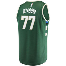 Load image into Gallery viewer, 77-Ersan Ilyasova Milwaukee Bucks  Jersey - Icon Edition - Hunter Green