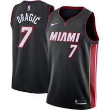 Load image into Gallery viewer, 7Goran Dragic Miami Heat Swingman Jersey Black - Icon Edition
