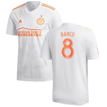 Load image into Gallery viewer, 8-Ezequiel Barco Atlanta United FC King Peach Player Jersey – White