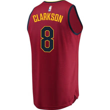 Load image into Gallery viewer, 8-Jordan Clarkson Cleveland Cavaliers  Jersey Wine - Icon Edition