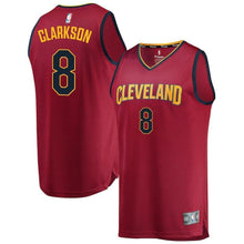 Load image into Gallery viewer, 8-Jordan Clarkson Cleveland Cavaliers  Jersey Wine - Icon Edition
