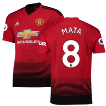 Load image into Gallery viewer, 8-Juan Mata Manchester United 2018-19 Home Player Jersey – Red