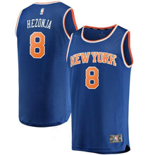 Load image into Gallery viewer, 8-Mario Hezonja New York Knicks  Jersey - Icon Edition - Blue