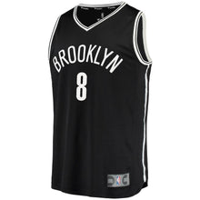 Load image into Gallery viewer, 8-Spencer Dinwiddie Brooklyn Nets Jersey - Icon Edition – Black