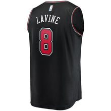 Load image into Gallery viewer, 8-Zach LaVine Chicago Bulls  Jersey Black - Statement Edition