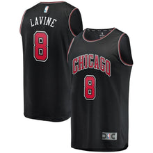 Load image into Gallery viewer, 8-Zach LaVine Chicago Bulls  Jersey Black - Statement Edition