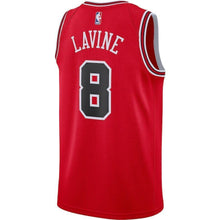 Load image into Gallery viewer, 8-Zach LaVine Chicago Bulls  Swingman Jersey - Icon Edition – Red