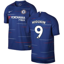 Load image into Gallery viewer, 9-Gonzalo Higuain Chelsea 2018-19 Home Stadium Player Jersey - Blue