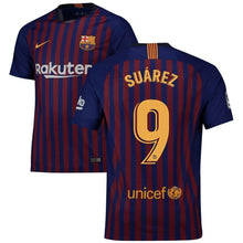 Load image into Gallery viewer, 9-Luis Suárez Barcelona 2018-19 Home Replica Stadium Player Jersey – Blue