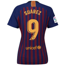 Load image into Gallery viewer, 9-Luis Suárez Barcelona Women&#39;s 2018-19 Home Stadium Player Jersey – Blue