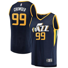 Load image into Gallery viewer, 99-Jae Crowder Utah Jazz  Player Jersey Navy- Icon Edition