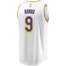 Load image into Gallery viewer, 9Rajon Rondo Los Angeles Lakers  Jersey - Association Edition – White