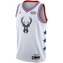Load image into Gallery viewer, Giannis Antetokounmpo Milwaukee Bucks Jordan Brand 2019 NBA All-Star Game Finished Swingman Jersey – White