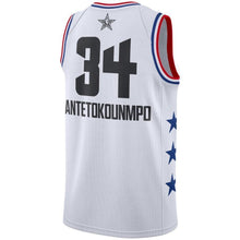 Load image into Gallery viewer, Giannis Antetokounmpo Milwaukee Bucks Jordan Brand 2019 NBA All-Star Game Finished Swingman Jersey – White