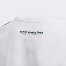 Load image into Gallery viewer, BOY ADIDAS MEXICO AWAY JERSEY WHITE / COLLEGIATE GREEN / COLLEGIATE BURGUNDY