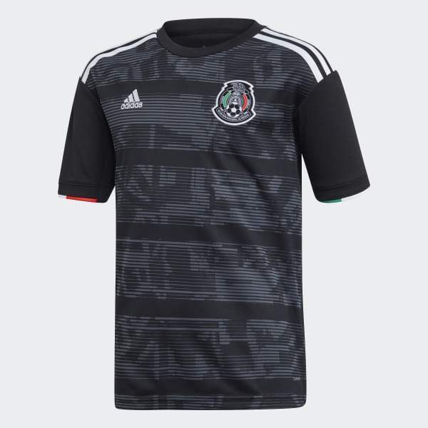 BOY ADIDAS MEXICO HOME JERSEY BLACK
