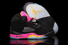 Load image into Gallery viewer, Black Pink Women J5 Trainer
