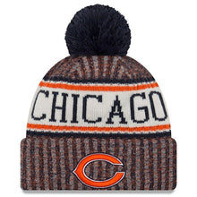 Load image into Gallery viewer, Chicago Bears New Era 2019 Cold Weather Knit Hat – Navy