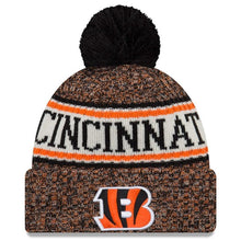 Load image into Gallery viewer, Cincinnati Bengals New Era 2019 Cold Weather Knit Hat – Orange