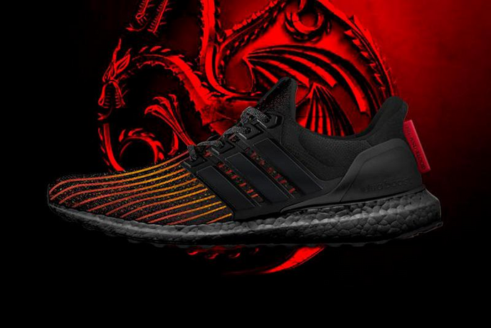 ADIDAS X GAME OF THRONES HOUSE TARGARYEN ULTRABOOST SHOES(WOMEN)