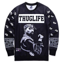 Load image into Gallery viewer, 3d sweatshirt THUGLIFE hoodies