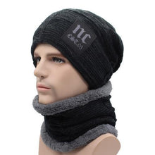 Load image into Gallery viewer, AETRUE Winter Knitted Hat Beanies Men Women Scarf Caps