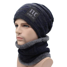 Load image into Gallery viewer, AETRUE Winter Knitted Hat Beanies Men Women Scarf Caps