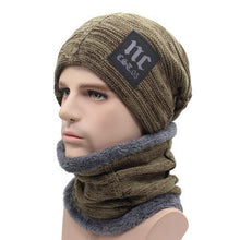 Load image into Gallery viewer, AETRUE Winter Knitted Hat Beanies Men Women Scarf Caps