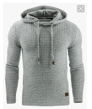 Load image into Gallery viewer, 2019 New Casual Hoodie Men&#39;S Hot Sale Plaid Jacquard Hoodies