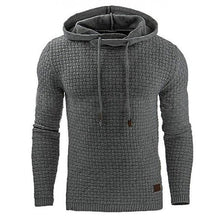 Load image into Gallery viewer, 2019 New Casual Hoodie Men&#39;S Hot Sale Plaid Jacquard Hoodies