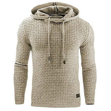 Load image into Gallery viewer, 2019 New Casual Hoodie Men&#39;S Hot Sale Plaid Jacquard Hoodies