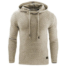 Load image into Gallery viewer, 2019 New Casual Hoodie Men&#39;S Hot Sale Plaid Jacquard Hoodies