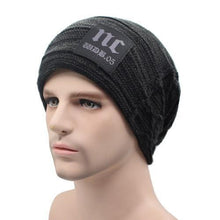 Load image into Gallery viewer, AETRUE Winter Knitted Hat Beanies Men Women Scarf Caps