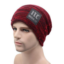 Load image into Gallery viewer, AETRUE Winter Knitted Hat Beanies Men Women Scarf Caps
