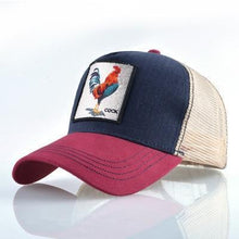 Load image into Gallery viewer, Cock Embroidery Baseball Cap Eat Chicken Bone Casquette