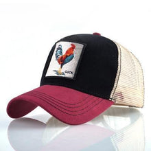 Load image into Gallery viewer, Cock Embroidery Baseball Cap Eat Chicken Bone Casquette