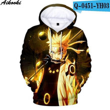 Load image into Gallery viewer, Aikooki Hot Anime Naruto Hoodies Men Women Winter pullovers 3D Hooded