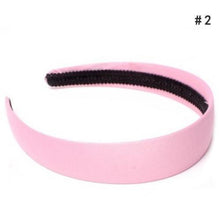 Load image into Gallery viewer, Casual Solid Color Velvet Plastic Hairband Girls