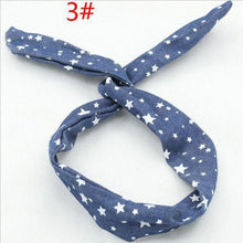 Load image into Gallery viewer, Cute Dots Bunny Rabbit Ear Ribbon Headwear Hairband