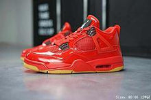 Load image into Gallery viewer, Air Jordan 4 “Red Louis Vuitton Don”