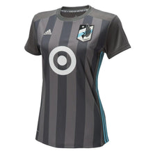 Load image into Gallery viewer, Darwin Quintero Jr. Minnesota United FC adidas Women&#39;s 2018 Replica Primary Jersey – Gray
